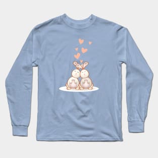 Bunnies in Love Long Sleeve T-Shirt